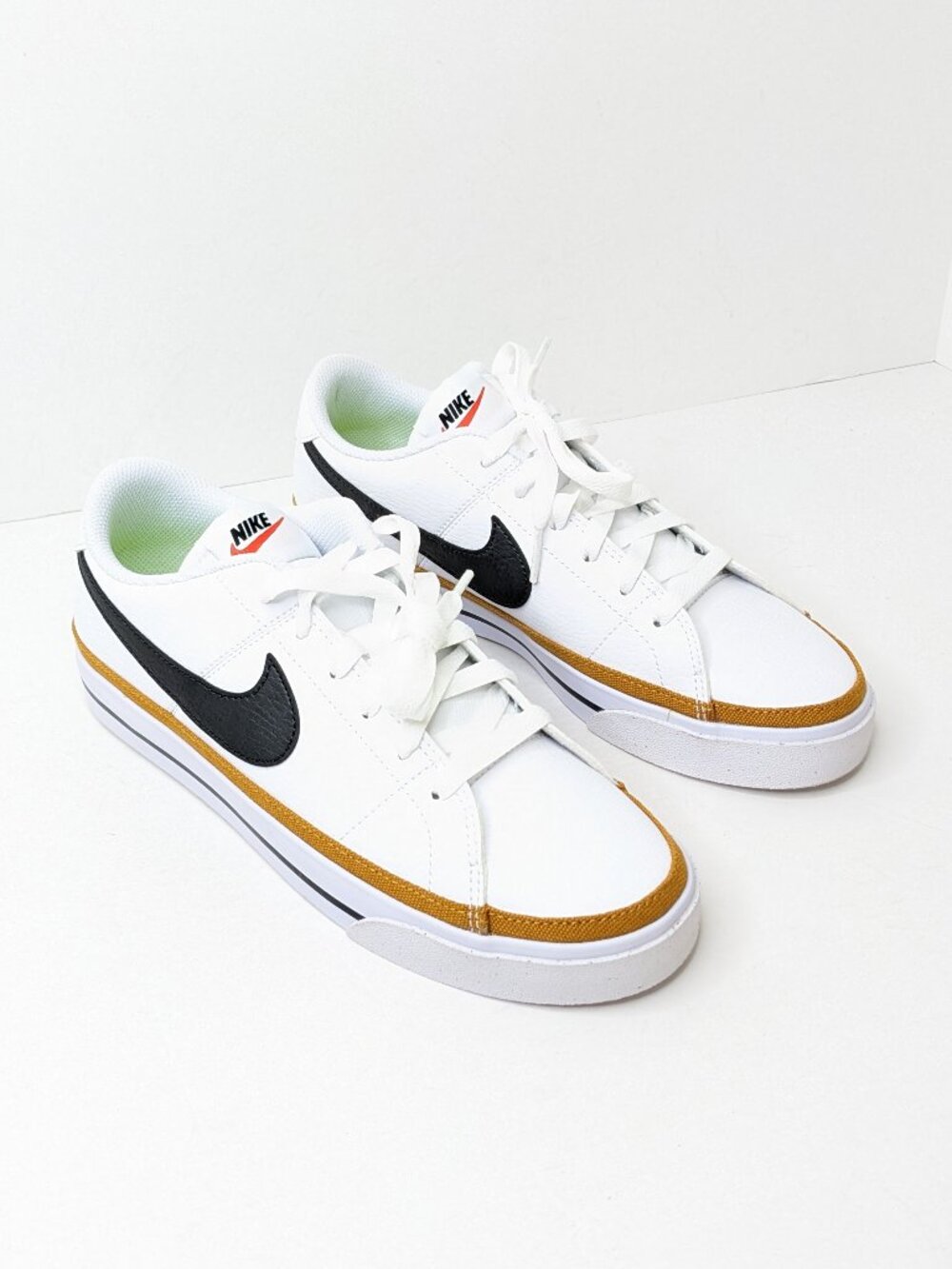 Nike Court Legacy NN Casual Sneakers White Womens 8.5